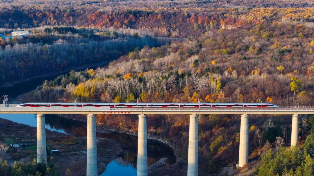 沈白高鐵正式開通運(yùn)營(yíng)。受訪方供圖